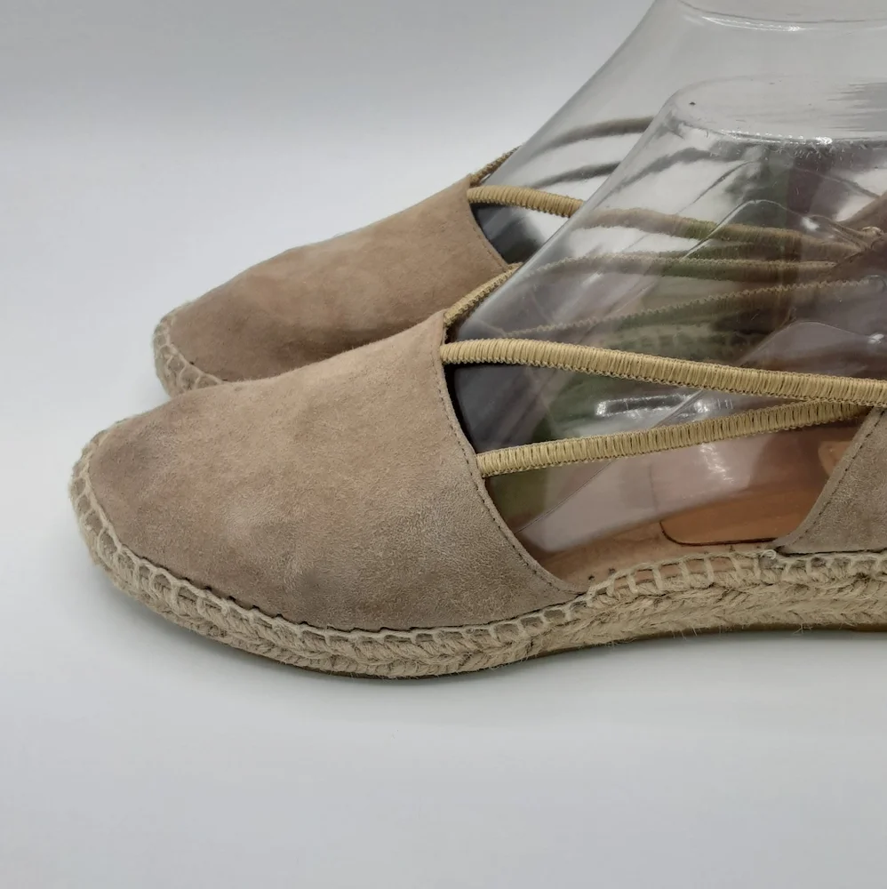 Kanna Espadrille Suede Platform Boho Sandal.